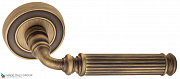 Дверная ручка Venezia "MOSCA" D6 матовая бронза