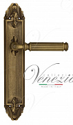 Дверная ручка Venezia "MOSCA" на планке PL90 матовая бронза
