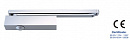 Доводчик FARGO F92B EN2-4, со скользящим каналом, BC, технология Cam Action,  цвет - белый
