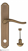 Дверная ручка на планке Fratelli Cattini "LAVERA" WC-2 PL02-BY матовая бронза