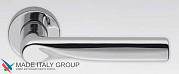 Дверная ручка на круглом основании COLOMBO Libra SK21RSB-CR полированный хром