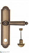 Дверная ручка на планке Fratelli Cattini "TORCELLO" WC-2 PL248-BY матовая бронза