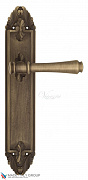 Дверная ручка Venezia "CALLISTO" на планке PL90 матовая бронза
