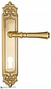 Дверная ручка на планке Fratelli Cattini "GRACIA" CYL PL96-OLV полированная латунь