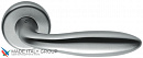Дверная ручка на круглом основании COLOMBO Mach CD81RSB-CM матовый хром