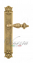 Дверная ручка Venezia "LUCRECIA" на планке PL97 полированная латунь