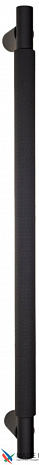 Ручка скоба Fratelli Cattini "UNA X" 450мм (400мм) NM матовый черный