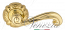 Дверная ручка Venezia "CARNEVALE" D5 полированная латунь