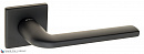 Дверная ручка на квадратном основании Fratelli Cattini "LINEA" 8FS-NM матовый черный