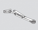 Комплект рыч. тяг с ФОП для доводчиков DORMA TS 71/72/73V/83, цвет - серебро.