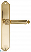 Дверная ручка на планке Fratelli Cattini "TORCELLO" PL02-OLV полированная латунь