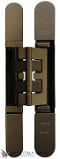 KUBICA HYBRID K2460 BR петля скрытая универсальная асимметричная, цвет БРОНЗА (60 kg)