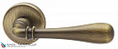 Дверная ручка на круглом основании COLOMBO Ida ID31RSB-OA матовая бронза