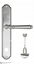 Дверная ручка на планке Fratelli Cattini "FARFALLA" WC-2 PL02-CR полированный хром