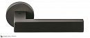 Дверная ручка на круглом основании COLOMBO Elle BD11RSB-GM матовый графит PVD