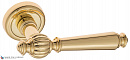 Дверная ручка на круглом основании Fratelli Cattini "MARANI" D1-OLV полированная латунь