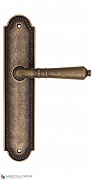 Дверная ручка на планке Fratelli Cattini "TOSCANA" PL248-BA античная бронза