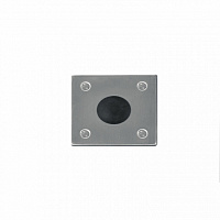 Кнопка напольного (ножного) выключателя, нерж. сталь + резиновая кнопка + пневмошланг 7м (без механизма пневматического выключателя)