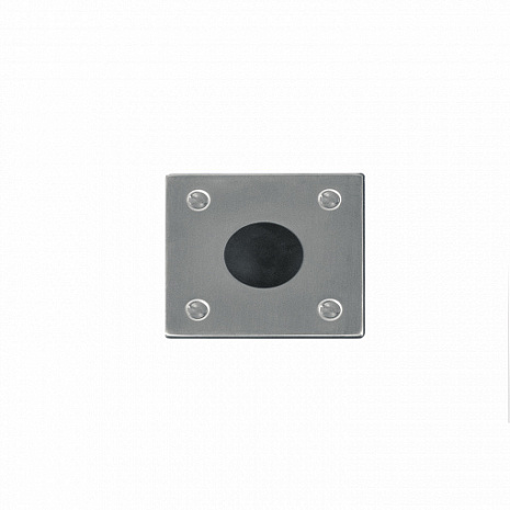 Кнопка напольного (ножного) выключателя, нерж. сталь + резиновая кнопка + пневмошланг 7м (без механизма пневматического выключателя)