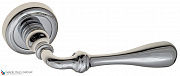 Дверная ручка на круглом основании Fratelli Cattini "RETRO" D1-CR полированный хром
