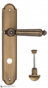 Дверная ручка на планке Fratelli Cattini "TORCELLO" WC-2 PL257-BY матовая бронза