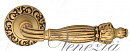 Дверная ручка Venezia "OLIMPO" D4 французское золото + коричневый