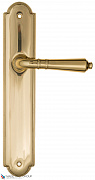 Дверная ручка на планке Fratelli Cattini "TOSCANA" PL257-OLV полированная латунь