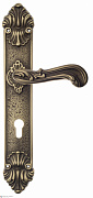Дверная ручка Venezia GIULIETTA на планке PL95 матовая бронза