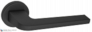 Дверная ручка на круглом основании Fratelli Cattini "OKIN" DIY 7.1-NM матовый черный