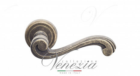 Дверная ручка Venezia "VIVALDI" D1 античная бронза