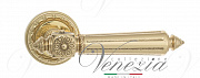 Дверная ручка Venezia "CASTELLO" D2 полированная латунь