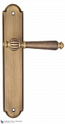 Дверная ручка на планке Fratelli Cattini "MARANI" PL257-BY матовая бронза