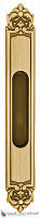 Ручка для раздвижной двери Venezia U122 DECOR LONG французское золото + коричневый (1шт.)