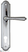 Дверная ручка на планке Fratelli Cattini "TOSCANA" CYL PL257-CR полированный хром