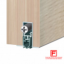 Порог автоматический Athmer Isolporte Omega Silicone single L=1130мм (ригель на стороне петель)