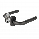 Ручка Fuaro (Фуаро) раздельная R.DSS201-0201P/19 INOX 201 BLACK (овальное основание)
