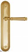Дверная ручка на планке Fratelli Cattini "FARFALLA" PL288-OLV полированная латунь