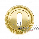 Накладка дверная под ключ буратино Venezia KEY-1 D3 полированная латунь (2шт.)