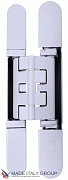 KUBICA HYBRID K2460 BI петля скрытая универсальная асимметричная, цвет БЕЛЫЙ (60 kg)
