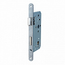 Корпус замка Doorlock DL4292С/55/72/20/SCr (матовый хром), реверсивный, под цилиндр, бэксет 55мм, межосевое расстояние 72мм, фронтальная планка шириной 20мм