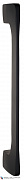 Ручка скоба Fratelli Cattini "SIMPLY" 300мм (250мм)  матовый черный