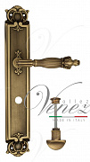 Дверная ручка Venezia "OLIMPO" WC-2 на планке PL97 матовая бронза