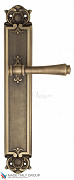 Дверная ручка Venezia "CALLISTO" на планке PL97 матовая бронза