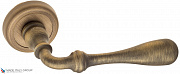 Дверная ручка на круглом основании Fratelli Cattini "RETRO" D1-BY матовая бронза