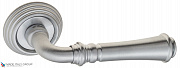 Дверная ручка на круглом основании Fratelli Cattini "GRACIA" D8-CS матовый хром