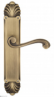 Дверная ручка Venezia "VIVALDI" на планке PL87 матовая бронза