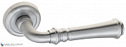 Дверная ручка на круглом основании Fratelli Cattini "GRACIA" D1-CS матовый хром
