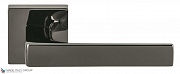 Дверная ручка на квадратном основании COLOMBO Robocinque S ID71RSB-GL графит PVD