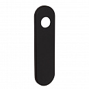 Комплект накладок на ручки DH-0433 с отверстиями под ЦМ (черный нейлон) (2 шт. в упаковке)