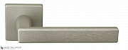 Дверная ручка на квадратном основании Fratelli Cattini "VIVO" 8.7-NI матовый никель